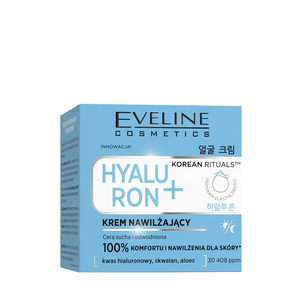 Eveline Korean Rituals Hyaluron+ Nawilżający Krem do Twarzy 50ml Eveline Korean Rituals Hyaluron+ Nawilżający Krem do Twarzy 50ml
