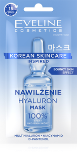 Eveline Korean Skincare Intensywnie Nawilżająca Maseczka do Twarzy Eveline Korean Skincare Intensywnie Nawilżająca Maseczka do Twarzy