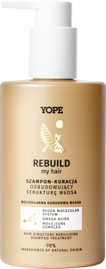 Yope Rebuild My Hair Szampon-Kuracja Odbudowująca Strukturę Włosa 300ml Yope Rebuild My Hair Szampon-Kuracja Odbudowująca Strukturę Włosa 300ml