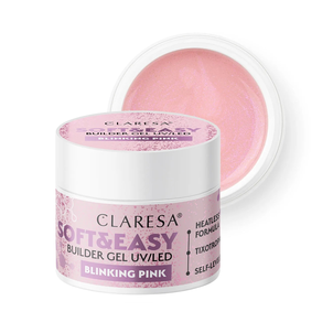 Claresa Żel Budujący Soft & Easy Blinking Pink 45g