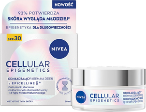NIVEA Cellular Epigenetics Odmładzający Krem na Dzień z Filtrem SPF30 50ml NIVEA Cellular Epigenetics Odmładzający Krem na Dzień z Filtrem SPF30 50ml