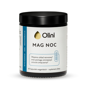 Olini Magnez na Noc Suplement Diety 60 Kapsułek
