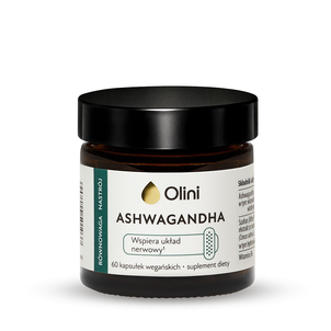 Olini Ashwagandha Suplement Diety 60 Kapsułek
