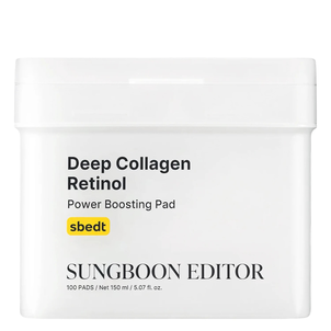 Sungboon Editor Deep Collagen Retinol Power Boosting Pad Tonizujące Płatki do Twarzy 100 Sztuk Sungboon Editor Deep Collagen Retinol Power Boosting Pad Tonizujące Płatki do Twarzy 100 Sztuk