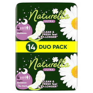 Naturella Ultra Night Podpaski Higieniczne 14 Sztuk