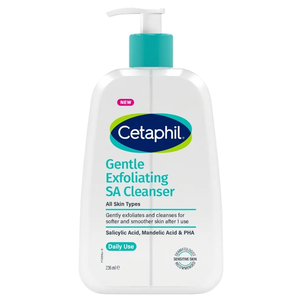 Cetaphil Gentle Exfoliating SA Cleanser Łagodny Żel do Mycia Twarzy i Ciała z Kwasem Salicylowym 236ml