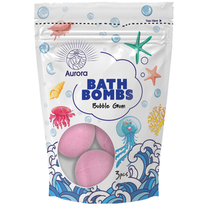 Aurora Zestaw 3 Kuli do Kąpieli Guma Balonowa 3x50g