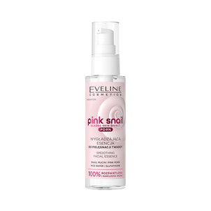 Eveline Pink Snail Glazed Skin Effect PDRN Wygładzająca Esencja do Pielęgnacji Twarzy 100ml Eveline Pink Snail Glazed Skin Effect PDRN Wygładzająca Esencja do Pielęgnacji Twarzy 100ml