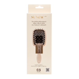 SunewMed+ Szczotka Aktywująca Efekt Silk & Glow na Mokrych Włosach