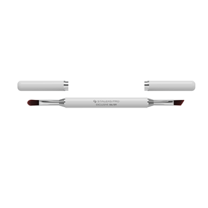 STALEKS Pędzelek Dwustronny Exclusive do Żelu 11 mm /do żelu 9 mm
