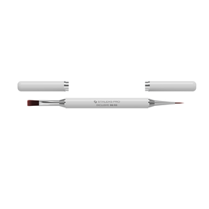 STALEKS Pędzelek Dwustronny Exclusive do Żelu 10 mm / liner 10 mm