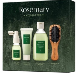 Aromatica Rosemary Scalp Scaling Trial Kit Zestaw Kosmetyków do Pielęgnacji Włosów