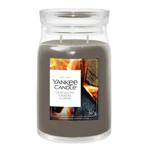 Yankee Candle Signature Świeca w Dużym Słoiku z Dwoma Knotami Crackling Embers Yankee Candle Signature Świeca w Dużym Słoiku z Dwoma Knotami Crackling Embers
