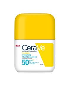 CeraVe Invisible Hydrating Fluid Sunscreen Nawilżający Krem z Filtrem SPF50 50ml