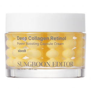 Sungboon Editor Deep Collagen Retinol Power Boosting Capsule Cream Krem w Kapsułkach z Kolagenem i Retinolem 50ml
