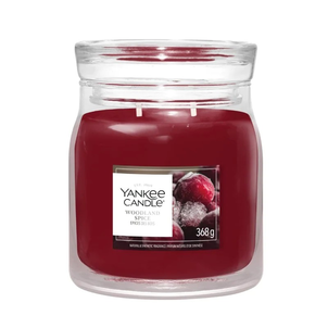 Yankee Candle Signature Świeca w Średnim Słoiku z Dwoma Knotami Woodland Spice Yankee Candle Signature Świeca w Średnim Słoiku z Dwoma Knotami Woodland Spice