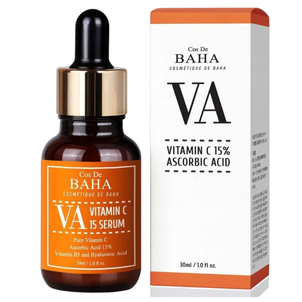 Cos De BAHA VA Serum do Twarzy z Witaminą C 15% i Arbutyną 30ml Cos De BAHA VA Serum do Twarzy z Witaminą C 15% i Arbutyną 30ml