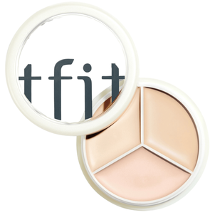 TFIT Cover Up PRO Concealer Trójkolorowa Paleta Korektorów 00 Light TFIT Cover Up PRO Concealer Trójkolorowa Paleta Korektorów 00 Light