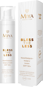MIYA Bless The Less Nawilżająco-Kojący Krem SPF50+ 50ml MIYA Bless The Less Nawilżająco-Kojący Krem SPF50+ 50ml
