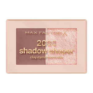 Max Factor 2000 Calorie Shadow Shaper Duo Paleta Cieni do Powiek 010 Clay Gleam