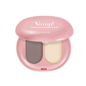PUPA Milano Vamp! Double Eyeshadow Cienie do Powiek 008 Cream Taupe PUPA Milano Vamp! Double Eyeshadow Cienie do Powiek 008 Cream Taupe