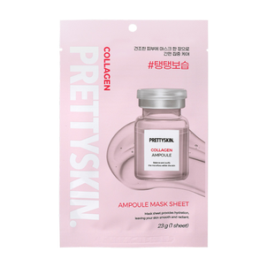 Prettyskin. Ampułkowa Maska do Twarzy w Płachcie z Kolagenem