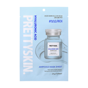 Prettyskin. Ampułkowa Maska do Twarzy w Płachcie z Kwasem Hialuronowym
