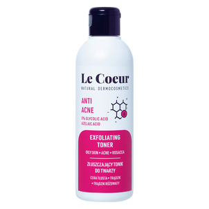 Le Coeur Anti Acne Złuszczający Tonik do Twarzy 200ml