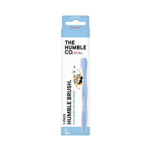 The Humble Co. Kids Szczoteczka do Zębów dla Dzieci Plant-Based Extra Soft Niebieska The Humble Co. Kids Szczoteczka do Zębów dla Dzieci Plant-Based Extra Soft Niebieska
