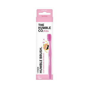 The Humble Co. Kids Szczoteczka do Zębów dla Dzieci Plant-Based Extra Soft Różowa The Humble Co. Kids Szczoteczka do Zębów dla Dzieci Plant-Based Extra Soft Różowa