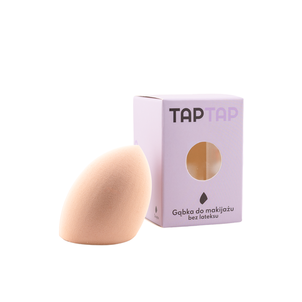 TAPTAP Gąbka do Makijażu ze Ściętym Dołem bez Lateksu Nude TAPTAP Gąbka do Makijażu ze Ściętym Dołem bez Lateksu Nude