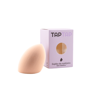 TAPTAP Gąbka do Makijażu ze Ściętym Dołem bez Lateksu Nude