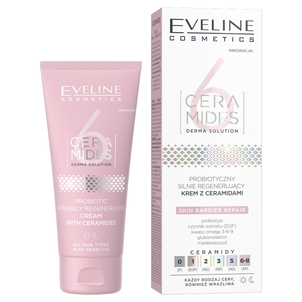 Eveline 6 Ceramides Probiotyczny Silnie Regenerujący Krem z Ceramidami 50ml Eveline 6 Ceramides Probiotyczny Silnie Regenerujący Krem z Ceramidami 50ml