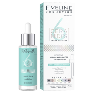 Eveline 6 Ceramides Lipidowe Serum Naprawcze z Ceramidami 30ml Eveline 6 Ceramides Lipidowe Serum Naprawcze z Ceramidami 30ml