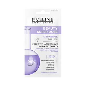 Eveline Beauty Super Dose Przeciwzmarszczkowa Maska do Twarzy 8ml