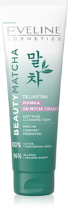Eveline Beauty Matcha Delikatna Pianka do Mycia Twarzy 125ml