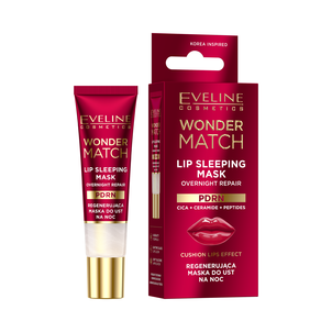 Eveline Wonder Match Regenerująca Maska do Ust na Noc 12ml