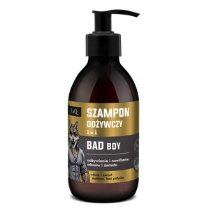 LaQ Szampon Odżywczy 1w1 Bad Boy 300ml LaQ Szampon Odżywczy 1w1 Bad Boy 300ml