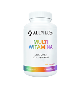 ALLNUTRITION Multi Witamina Suplement Diety 120 Kapsułek ALLNUTRITION Multi Witamina Suplement Diety 120 Kapsułek
