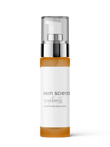 Skin Science Vegeboost Odżywczy Peeling do Twarzy z Kwasem Hialuronowym 30ml Krótka Data Ważności 31.10.2026r