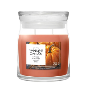 Yankee Candle Signature Świeca w Średnik Słoiku z Dwoma Knotami Spiced Pumpkin Yankee Candle Signature Świeca w Średnik Słoiku z Dwoma Knotami Spiced Pumpkin