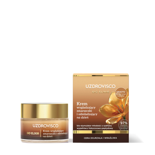 Uzdrovisco Bio Elixir Krem Wygładzający Zmarszczki i Odmładzający na Dzień 50ml Uzdrovisco Bio Elixir Krem Wygładzający Zmarszczki i Odmładzający na Dzień 50ml