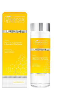 Bielenda Professional SupremeLAB Barrier Renew Łagodząco-Nawilżający Tonik z Aloesem i Kurkumą 200ml