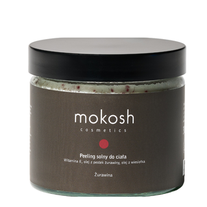 Mokosh Peeling Solny z Żurawiną 300g