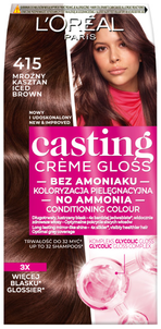 Loreal Casting Creme Gloss Farba 415 Mroźny Kasztan