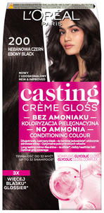 Loreal Casting Creme Gloss Farba 200 Hebanowa Czerń