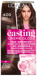 Loreal Casting Creme Gloss Farba 400 Brąz