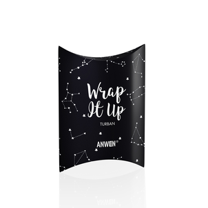 Anwen Wrap it Up Turban do Włosów Czarny