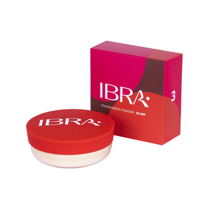 IBRA Makeup Sypki Puder Transparentny Glow nr 3 12g IBRA Makeup Sypki Puder Transparentny Glow nr 3 12g