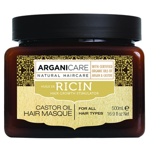 Arganicare Maska Stymulująca Wzrost Włosów Castor Oil 500ml